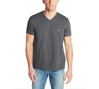 Nautica Men's Short Sleeve Solid Slim Fit V-Neck T-Shirt