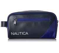 Nautica Men's Top Zip Travel Kit Toiletry Bag Organizer