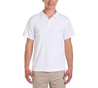Nautica Uniform Short Sleeve Performance Polo, Blanc, XL Homme