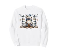 Nautical Lighthouse GNOME for Women and Men Funny Boating Sweatshirt