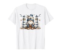 Nautical Lighthouse GNOME for Women and Men Funny Boating T-Shirt