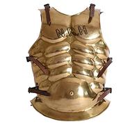 Nautical Replica Hub Armure médiévale armure de poitrine en laiton poli