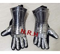 Nautical Replica Hub Gants médiéval chevalier en acier