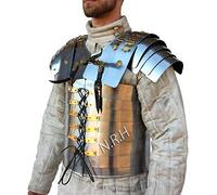 Nautical Replica Hub Soldat romain médéival militaire Lorica Segmentata Body Armor fait à la main fantaisie Cosplay armure portable pour LARP, SCA, cosplay ou affichage.