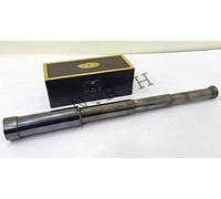 Nautical Replica Hub Télescope Nautique Vintage avec boîte en Bois Pirate Spy Glass London 1920