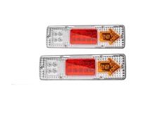 NAUTIG 1 Paire De Feux Arrière 19 LED Pour Remorque, Camion, Gauche Et Droite, Stop, Clignotants, Voiture Pour Caravanes UTE 12 V Feu Arrière LED