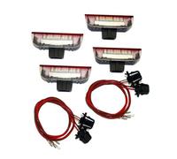 NAUTIG DHBH-4Pcs Voiture LED Avertissement De Porte Projecteur Bienvenue Pour Golf 6 7 Pour Jetta MK5 MK6 Pour Magotan Feu Arrière LED