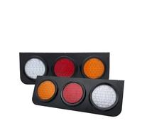 NAUTIG Feu Arrière LED Étanche 2 X 4 V Pour Remorque, Caravane, Camping-car, Feu Antibrouillard Feu Arrière LED