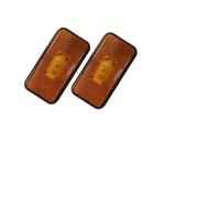 NAUTIG Feux De Gabarit Latéraux À LED Ambre 24 V Camion Lourd Pour Scania, Feux, Pièces Carrosserie Avec 2 Connecteurs Feu Arrière LED(2pcs lights)