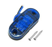 NAUTIG Feux Gabarit Latéraux À LED 12 V 24 Pour Remorque Camion, Arrière, Clignotants, Freinage, Stationnement, Accessoires Automobiles Feu Arrière LED(Bleu)