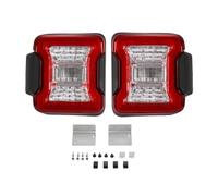 NAUTIG Feux Remorque ArrièRes Feu Arrière Voiture, Clignotant Arrière, Feu Recul LED Pour Jeep Et Pour Wrangler JL 2018 + (Version Ue), 2 Pièces(Clear Lens)