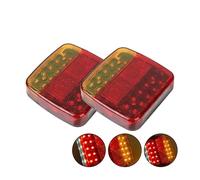 NAUTIG Feux Remorque ArrièRes Pour Caravane RV Camping-car Camion Camion Remorque Feu Arrière Signal D'avertissement Feu Freinage Feu Arrière Magnétique Sans Fil LED