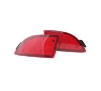 NAUTIG Feux Remorque ArrièRes Pour Mazda 3 Pour Axela BM BL 5D Hayon 2x Lentille Rouge LED Réflecteur Pare-chocs Arrière Feu Stop Arrière