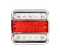 NAUTIG Lot De 2 Feux Arrière LED 12 V/24 V Pour Voiture, Remorque, Camion, Clignotants, Étanches Feu Arrière LED