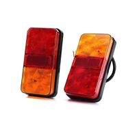 NAUTIG Lot De 2 Feux Arrière LED Pour Remorque, Étanches Et Durables, Pour Voiture, Camion, Camionnette, Bateau Feu Arrière LED