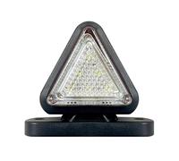 NAUTIG Lot De 2 Feux Gabarit Remorque 12 LED, Indicateur Pour Voiture, Camion, Feu Arrière Latéral Blanc Et Rouge À Feu Arrière LED