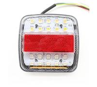 NAUTIG Lot De 2 Feux Stop Et Clignotants 26 LED Pour Remorque, Plaque D'immatriculation, Camion, Camping-car, Extérieur, 12 V Feu Arrière LED