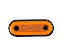 NAUTIG Lot De 5 Feux Gabarit Latéraux À LED Pour Camion, 12 V, 24, Pour Remorque, Réflecteur, Pour Camionnette, Pour Scania Feu Arrière LED(5Pcs Yellow)