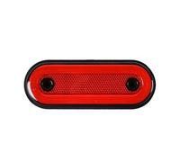 NAUTIG Lot De 5 Feux Gabarit Latéraux À LED Pour Camion, 12 V, 24, Pour Remorque, Réflecteur, Pour Isuzu Feu Arrière LED(5Pcs Red)