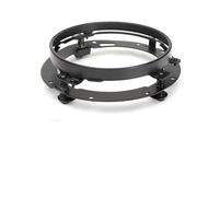 NAUTIG Phare Avant Pour Touring Pour Electra Pour Glide Pour Road King Pour Softail Night Train Bad Boy Lampe Phare Projecteur LED 7" Feu Croisement Antibrouillard 4,5" Phares(Black Ring)