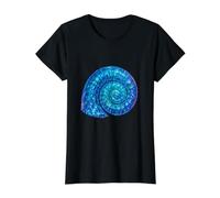 Nautilus Céphalopode sous l'eau Fun T-Shirt Graphique avec Valeur, Femme, Noir, XS