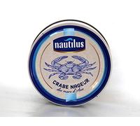 Nautilus Crabe 100% morceaux de chair - La boîte de 105g net égoutté