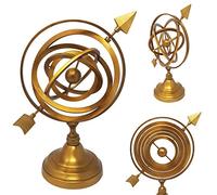 Nautique en laiton antique Sphère armillaire réplique vintate Sphère armillaire Decor Marine cadeau Table Vintage Home astrlology Instrument