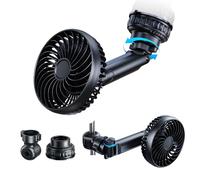 Nauttxon ventilateur de voiture (noir)