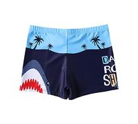 NautySaurs 2-11 Ans garçons Maillots de Bain bébé garçon Dessin animé Dinosaure Crocodile Kids Natation Shorts, Requin, 3-5 Ans