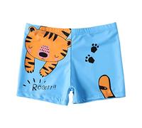 NautySaurs 2-11 Ans garçons Maillots de Bain bébé garçon Dessin animé Dinosaure Crocodile Kids Natation Shorts, Le Tigre, 3-5 Ans