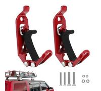 NAUXIU 2 Pcs Heavy Duty Metal Rubber Shovel Mount Kit, Support de Pelle, Pince de Montage D'outil en Caoutchouc, Pince de Support de Pelle avec Conception Universelle, Idéale pour Les Véhicules(C)