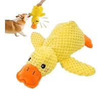 NAUXIU Calming Duck Dog Toy,Calming Duck Toy,Calming Duck,The Mellow Dog Calming Duck,Quack-Quack Duck Dog Toy,noël Jouets pour Chiens en Peluche,Jouet Interactif pour Chien À Alimentation Lente