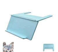 NAUXIU Mahjong Card Holder for Table, Under Mat Slide in Stand Angled，Foldable 3D Printed Space Saving American Mahjongs Accessory, Portable Card Rack Gift for Mahjong Lovers and Game Night(C)
