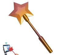 NAUXIU to-Pay Credit Card Sticks,Porte-Carte Star Magic Wand,Porte-Cartes sécurisé en Forme de Baguette Magique 3D,Tap to Pay Wand,Porte-Carte de paiement sans Contact Star s (A)