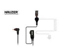 NAUZER Pin 39-M9 Micro-oreillette tubulaire professionnelle avec PTT spécial pour environnements bruyants, usage militaire, sécurité ou industriel pour Motorola : SL1600, SL4000, SL7550, SL1K, etc