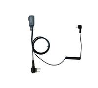 NAUZER PTT-32 / Câble avec Micro PTT Compatible avec Le Casque de Chasse PELTOR SPORTTAC (PTT32M-MOTOROLA)