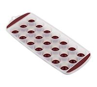 NAVA Bac à glaçons avec fond en silicone pour démouler facilement 21 glaçons