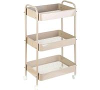 NAVA Chariot de rangement mobile à trois niveaux Misty - 73 cm