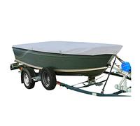 NAVA GROUP, Bâche pour bateau de pêche, bâche en polyester, résistante aux dommages, imperméable, protection contre les intempéries, 210 g/m², longueur du bateau : 300-330 cm