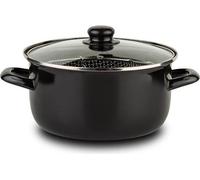 NAVA Marmite en émail avec tamis pour friture - 4l