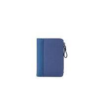 Nava Twin Colors Poche avec Fermeture éclair, Bleu/Citron
