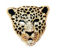 Navachi Femme Métal de base plaqué or 18 ct Ronde Blanc Cristal