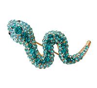 Navachi Femme Métal de base plaqué or 18 ct Ronde Bleu Cristal