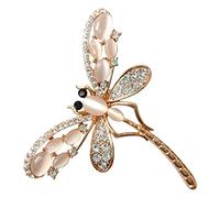 Navachi Métal de base plaqué or 18 ct Ovale Blanc Opale