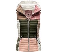 Navahoo B880 Veste matelassée pour femme, gilet de transition, pour automne et printemps, S