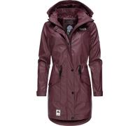 Navahoo Femmes Allwetter-Jacke Extérieur Imperméable Parka Ourson Polaire Chaud