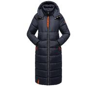 Navahoo Femmes Hiver Matelassé Chaud Doublé Extra-Large Parka Fleur de Cristal