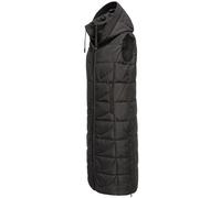 Navahoo Femmes Long Extérieur Gilet Long-Vest Chaud Doublé Brezelchen