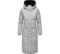 Navahoo Femmes Long Manteau D'Hiver Chaud Matelassé avec Capuche Taublüte XIV