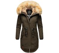 Navahoo Femmes Veste D'Hiver Parka Manteau Chaud Fausse Fourrure Capuche